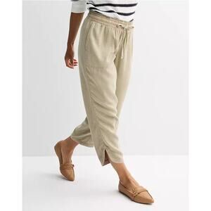 Sonoma Women's Size Small Easy Utility Pants Pull-On Elastic Waist - Rivera Sand